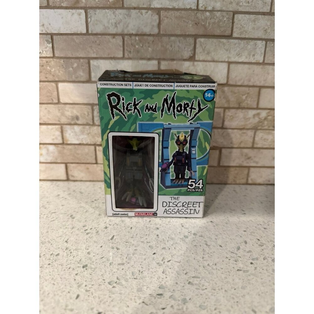 Rick‎ and Morty The Discreet Assassin McFarlane Toys 54 Pcs